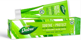 Dantų pasta DABUR ALOE VERA su ekologiškais alavijais, 100ml