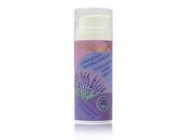 Drėkinamasis rankų kremas su levandų aliejumi, Saflora, 50 ml