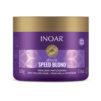 INOAR Speed Blond Mask - plaukų kaukė šviesiems plaukams 500 g