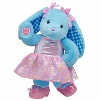 BUILD-A-BEAR DRABUŽIAI Blizganti gėlėta suknelė