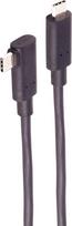 shiverpeaks ®-BASIC-S--USB-C Verbindungskabel, USB Kabel Typ-C Stecker auf Typ C Stecker, 3.2 Gen 2x2, 100W, 0,25m (BS30-42075)