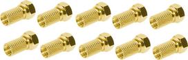 shiverpeaks ®-BASIC-S--F-Stecker 6,5, vergoldet, mit großer Mutter-VE10 (BS85008-10AG)