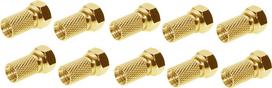 shiverpeaks ®-BASIC-S--F-Stecker 7,2, vergoldet, mit großer Mutter-VE10 (BS85010-10AG)