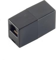 shiverpeaks BASIC-S Modular-IN-line Adapter, RJ12, schwarz RJ12 Kupplung - RJ12 Kupplung, 1:1 belegt, ungeschirmt (BS71220-6)