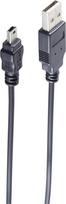 shiverpeaks BS14-16045 USB Kabel 3 m USB 2.0 USB A Mini-USB B Schwarz (BS14-16045)