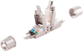 shiverpeaks ®-BASIC-S--LSA Verbinder, werkzeuglos, quick, STP, Cat. 6A (BS08-10001)