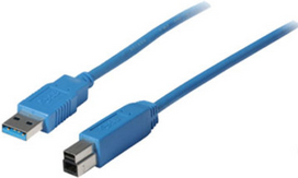 shiverpeaks USB 3.0 - 5 m - 3.0 (3.1 Gen 1) - USB A - USB B - Männlich/männlich - Gerade - Gerade (BS77035)