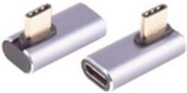 ShiverPeaks SHVP BS14-05036 - Adapter USB 4.0 C Stecker> Buchse 90° Winkel l/r - Adapter (BS14-05036)