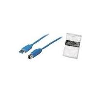 shiverpeaks 1m USB A - USB B - 3.0 (3.1 Gen 1) - USB A - USB B - Männlich/männlich - Gerade - Gerade (BS77031)