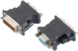 shiverpeaks BASIC-S DVI-D 24+1 - VGA Adapter 24+1 Pol Stecker - 15 Pol VGA-Kupplung, vergoldete Kontakte (BS77416-2)