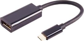 shiverpeaks ®-BASIC-S--Adapter, USB Typ C-Stecker auf Displayport Buchse, 8K60Hz, schwarz (BS14-05061)