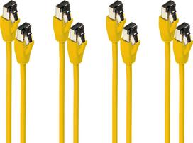 shiverpeaks BS08-41002-4 Netzwerkkabel Gelb 0,25 m Cat8.1 F/FTP (FFTP) (BS08-41002-4)
