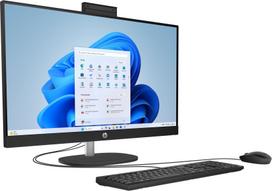 HP AI 27-cr2255ng - All-in-One (Komplettlösung) - Core Ultra 5 225U / 1.5 GHz - RAM 16GB - SSD 512GB - NVMe - Intel Graphics - 1GbE, Bluetooth 5.3, Wi-Fi 6 - WLAN: 802.11a/b/g/n/ac/ax, Bluetooth 5.3 - Win 11 Home - Monitor: LED 68.6 cm (27) (27-cr2255ng)