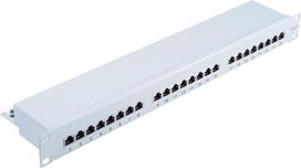 SHVP BS75074 - Patchpanel 48,30cm (19) 24-Port Cat.6 1 HE - Patch-Panel (BS75074)