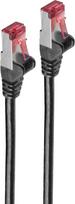 shiverpeaks ®-Patchkabel S/FTP cat. 6A, PIMF---HALOGENFREI---GHMT-ZERTIFIZIERT--- schwarz, 50m (BS75750-AS)
