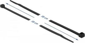 Delock - Kabelbinder - cold resistant - 38cm - Schwarz (Packung mit 100) (19227)