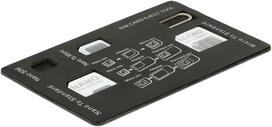 Delock 10,20cm (4) 1 SIM Karten Adapter Set (20650)