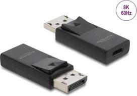 Delock USB Type-C™ zu DisplayPort Adapter 8K mit HDR und HDCP Unterstützung (61078)