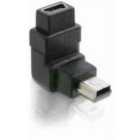 DeLOCK - USB-Erweiterung - Mini-USB, Typ B (M) - Mini-USB, Typ B (W) - 90-Grad-Anschluss (65096)