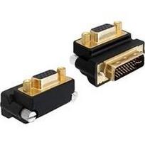 Delock Adapter VGA Buchse > DVI 24+5 Pin Stecker 270° gewinkelt (65261)