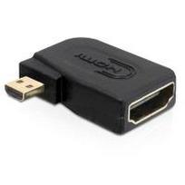DeLOCK High Speed HDMI with Ethernet - Video-/Audio-/Netzwerkadapter - HDMI - 19-polig Micro-HDMI (M) - HDMI, 19-polig (W) (65352)