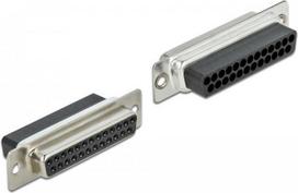 DeLOCK Adapter Sub-D 25 pin female to RJ45 female Assembly Kit - Serieller Adapter - RJ-45 (W) bis DB-25 (M) - Grau