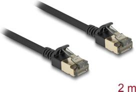 DeLOCK 80340 Netzwerkkabel Schwarz 2 m Cat8.1 F/FTP (FFTP) (80340)