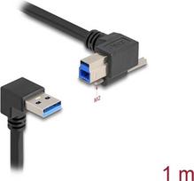DeLOCK 80481 USB Kabel 1 m USB 3.2 Gen 1 (3.1 Gen 1) USB A USB B Schwarz (80481)