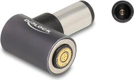 Delock - Adapter für Power Connector - Gleichstromstecker 4,5 x 3,0 mm (M) zu 8-poliger Steckverbinder magnetisch  3 A - Anthrazit (80785)