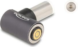 Delock - Adapter für Power Connector - Gleichstromstecker 7,4 x 5 mm (M) zu 8-poliger Steckverbinder magnetisch  3 A - Anthrazit (80788)