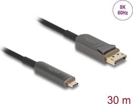 Delock Aktives Optisches Kabel USB-C -> DisplayPort - Kabel - Digital/Daten (81609)