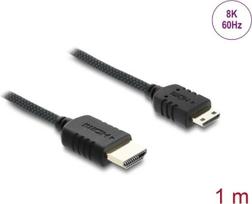 Delock Koaxiales High Speed HDMI Kabel Stecker zu Mini 8K 60 Hz mit - Kabel - Digital/Display/Video (81687)