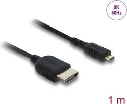 Delock Koaxiales High Speed HDMI Kabel Stecker zu Micro 8K 60 Hz - Kabel - Digital/Display/Video (81690)