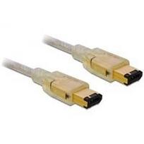 Delock - IEEE 1394-Kabel - FireWire, 6-polig (M) zu FireWire, 6-polig (M) - 2 m (82574)