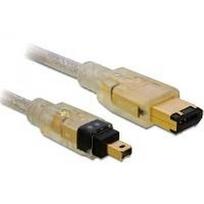 DeLOCK - IEEE 1394-Kabel - FireWire, 6-polig (M) - FireWire, 4-polig (M) - 1,0m (IEEE 1394) (82576)