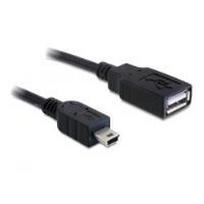 DeLOCK - USB-Kabel - USB Typ A, 4-polig (W) - Mini-USB, Typ B (M) - 50cm (USB/USB2.0) - Schwarz (82905)