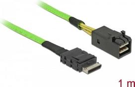 DeLOCK - Internes SAS-Kabel - SAS 32Gbit/s - OCuLink (SFF-8611) (M) bis Mini SAS HD (SFF-8643) (M) - 1 m (85851)