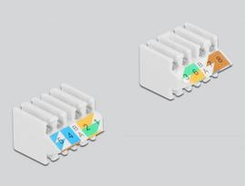 Delock - Netzwerkkoppler - LSA bis LSA - STP - CAT 6 (86975)