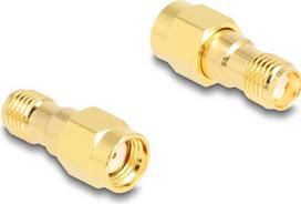 Delock Adapter RP-SMA Stecker zu SMA Buchse HBI59-1 (90203)