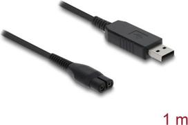 Delock USB Ladekabel 4.3 V fur Elektrorasierer kompatibel mit Philips OneBlade 360 Face+ - Kabel - Digital/Daten (90979)