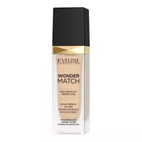 Eveline Cosmetics, Wonder Match, Flawless skin-perfecting finish, Liquid Foundation, 11, Almond, 30 ml