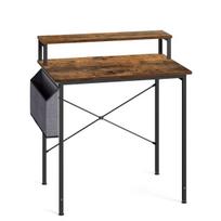 Kompiuterinis stalas Leobert LWD080B01V1, rudas