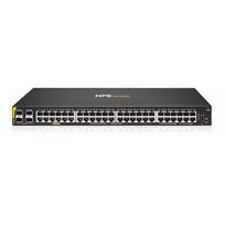 Hewlett Packard HPE Aruba Networking CX 6000 48p 10M/100M/1G Class4 PoE 4p SFP 1G 370W Switch EU en R8N85B#ABB