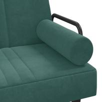 Sofa-lova su porankiais vidaXL, žalia