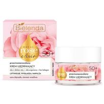 Dieninis ir naktinis veido kremas Bielenda Royal Rose Elixir, nuo raukšlių, stangrinamasis, 50+