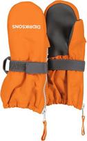Didriksons vaikiškos žieminės pirštinės BIGGLES ZIP MITTEN 7, oranžinės, 4/6 m