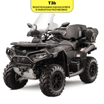 CFMOTO CFORCE 625 OVERLAND keturratis T3B (Juodas)