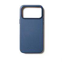 Mujjo MagSafe Compatible Leather Case for iPhone 17 Pro Max - Monaco Blue