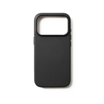 Mujjo MagSafe Compatible Leather Case for iPhone 17 Pro - Black