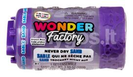 WONDER FACTORY NEVER DRY Kinetinis smėlis, 1 vnt.